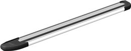 Пороги алюминиевые "Luxe Silver" 1700 серебристые TOYOTA RAV4 2013-
